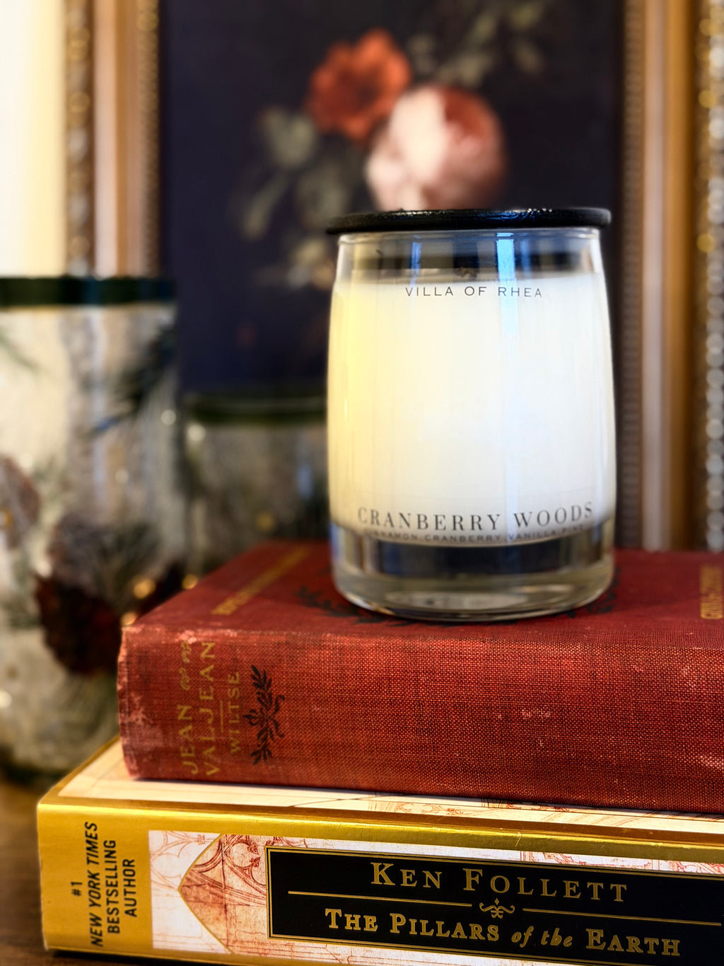 Cranberry Woods Sox Wax Candle