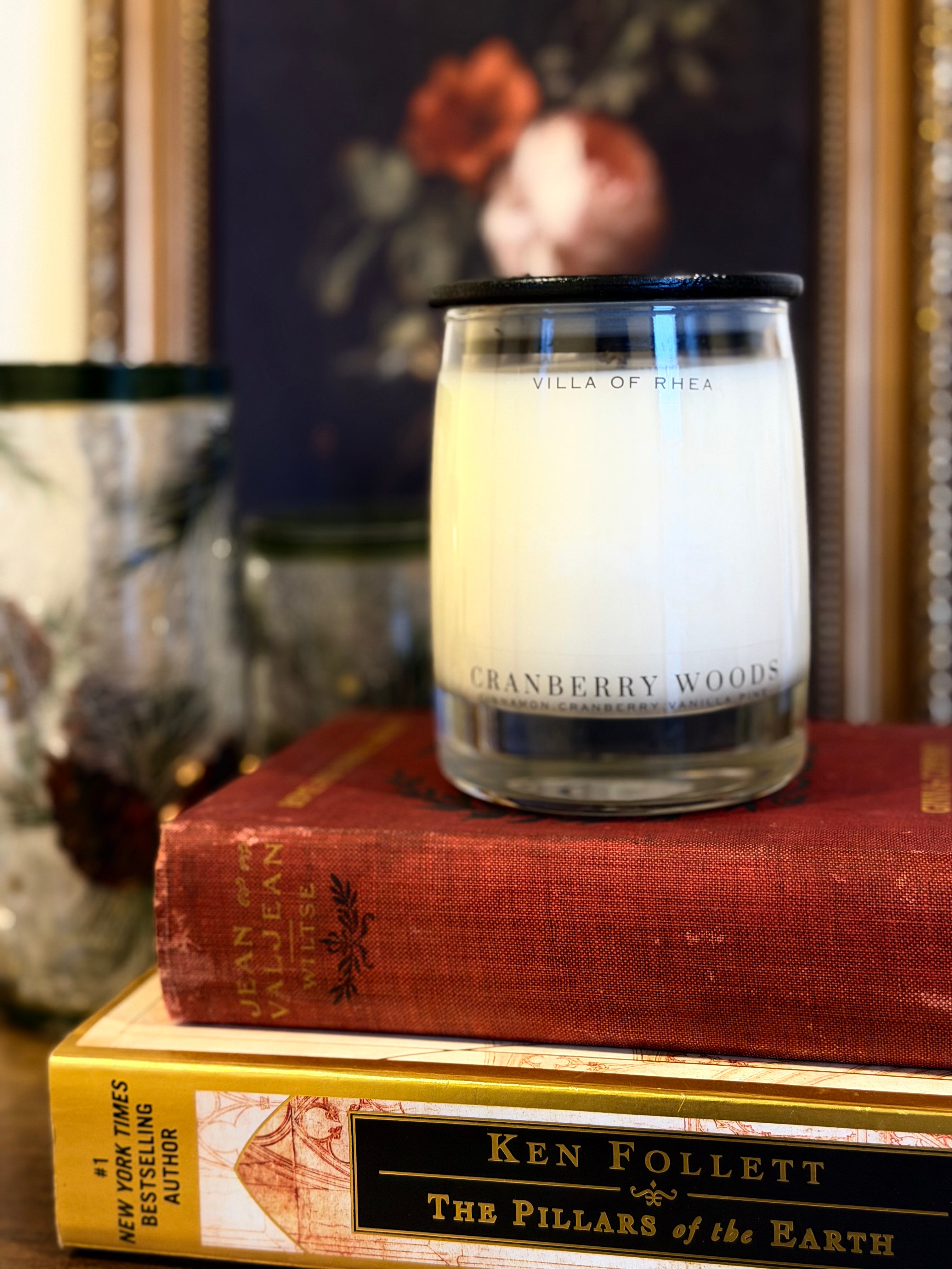 Cranberry Woods Sox Wax Candle