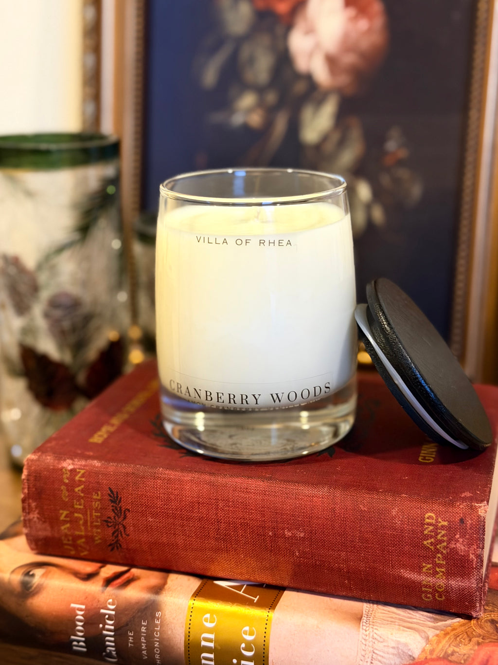 Cranberry Woods Sox Wax Candle
