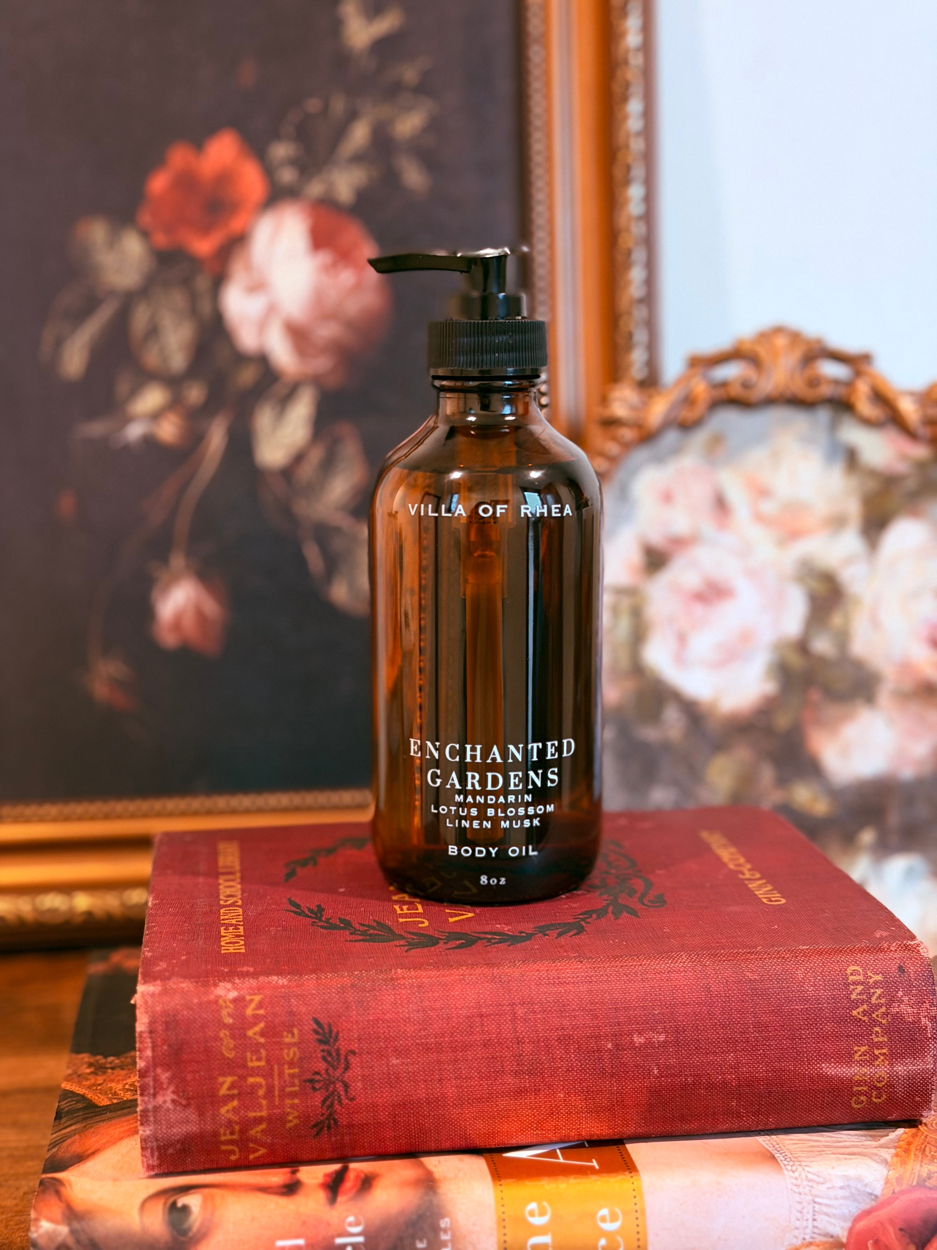 Enchanted Gardens Body Oil | Mandarin, Lotus Blossom & Linen Musk