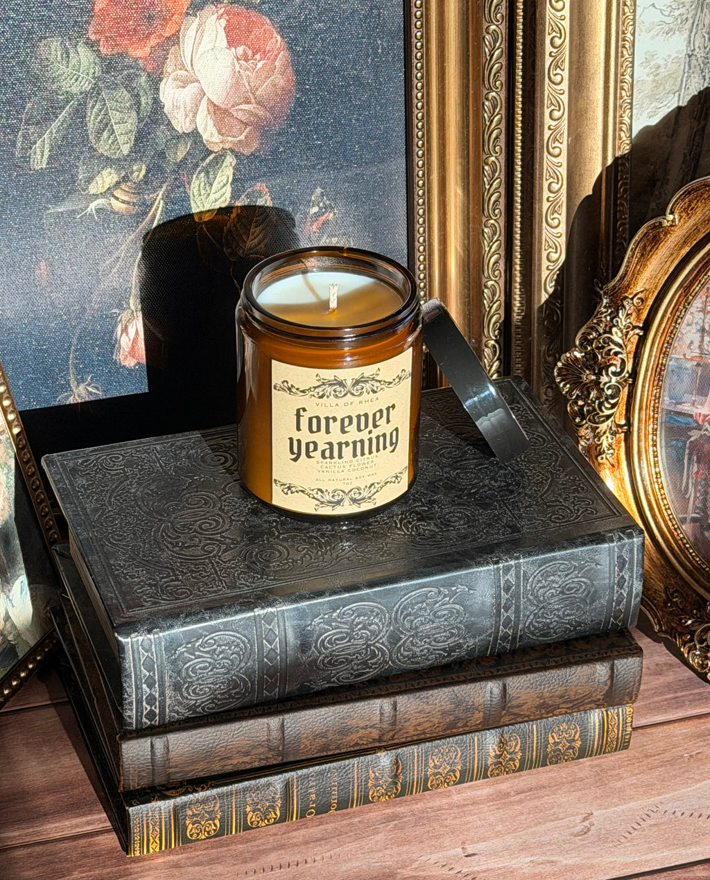 Forever Yearning Soy Wax Candle | Sparkling Citrus, Cactus Flower & Vanilla Coconut