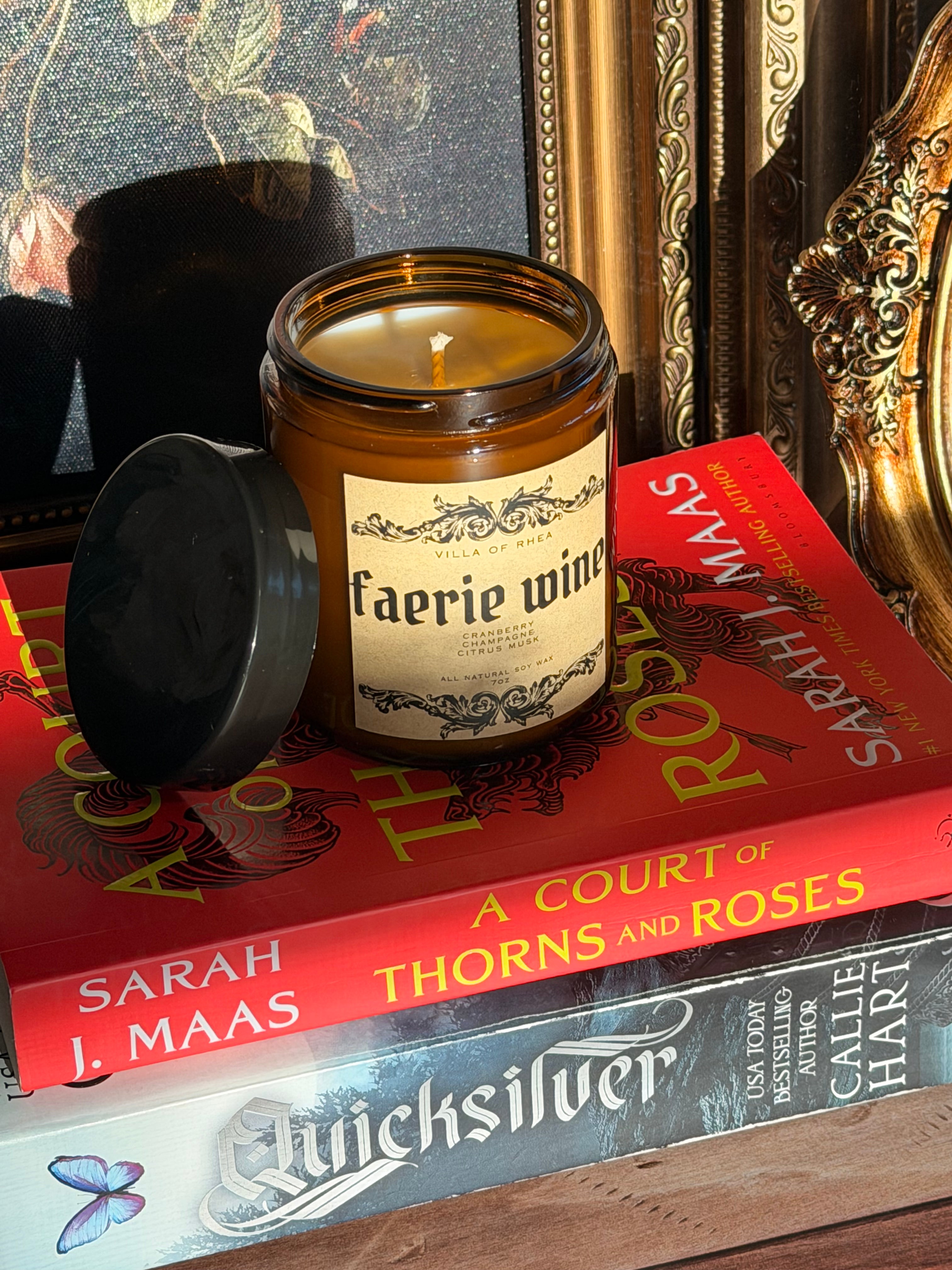Faerie Wine Soy Wax Candle