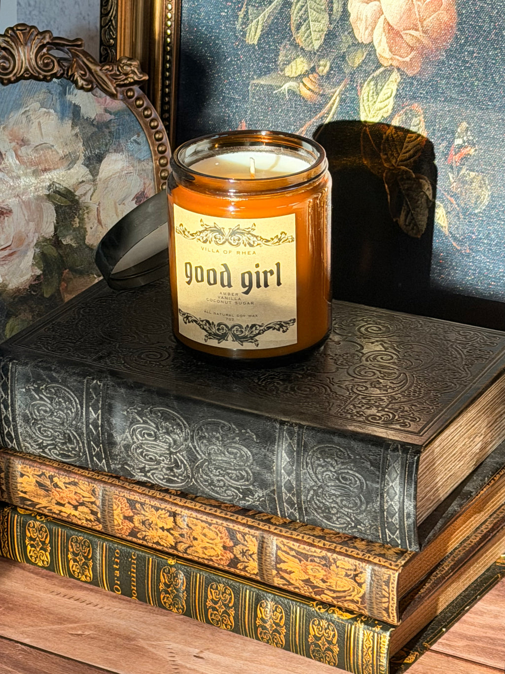 Good Girl Soy Wax Candle | Amber, Vanilla & Coconut Sugar