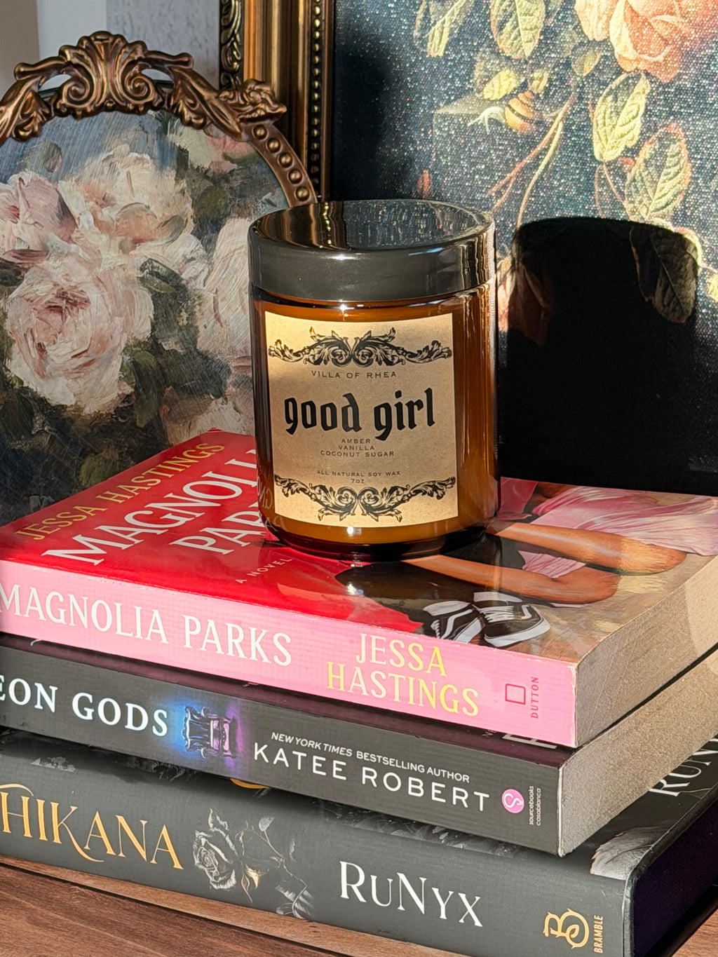 Good Girl Soy Wax Candle | Amber, Vanilla & Coconut Sugar