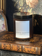 Sunday Morning Soy Wax Candle | Earl Grey, Bergamot Lime & Amber Musk