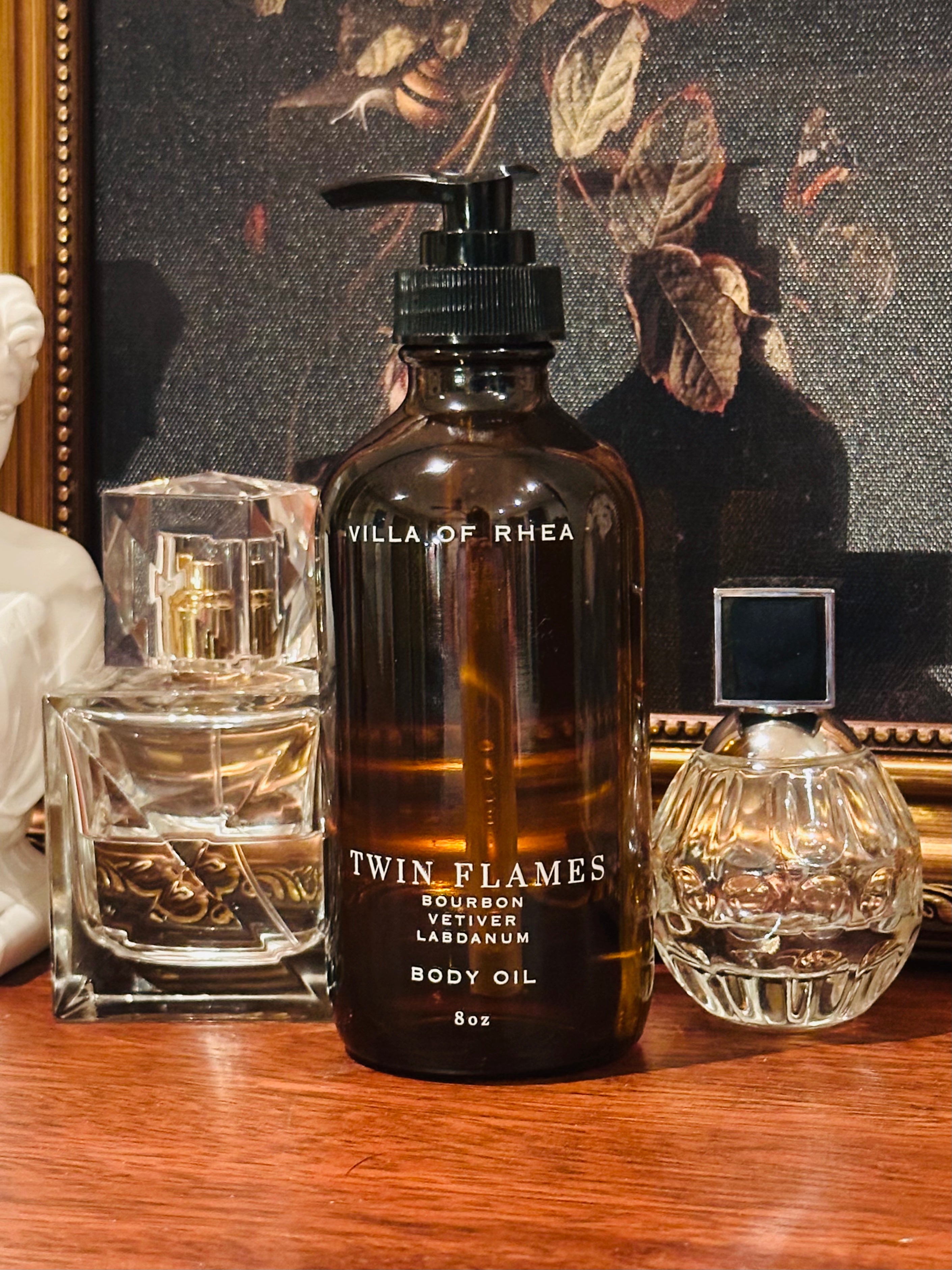 Twin Flames Body Oil | Bourbon, Vetiver & Labdanum